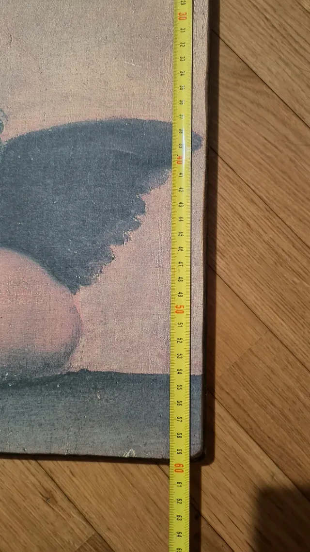 Quadro Putti Stampato su legno massello