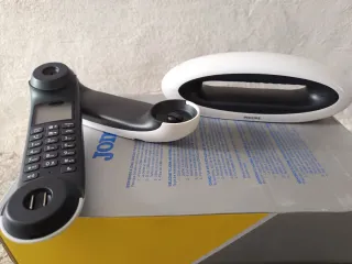 Teléfono Inalámbrico Joma Blanco y Negro