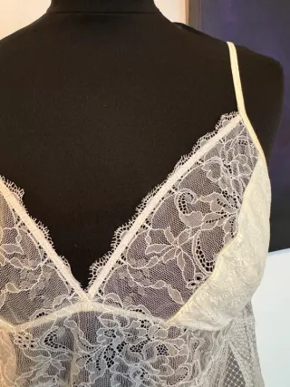 Top lingerie pizzo DNNY taglia M