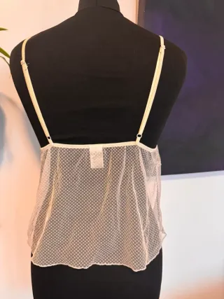 Top lingerie pizzo DNNY taglia M