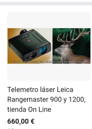 Telemetro Leica Rangemaster 1200