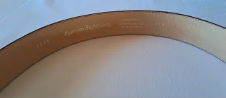 Cintura Furstenberg vera pelle marrone