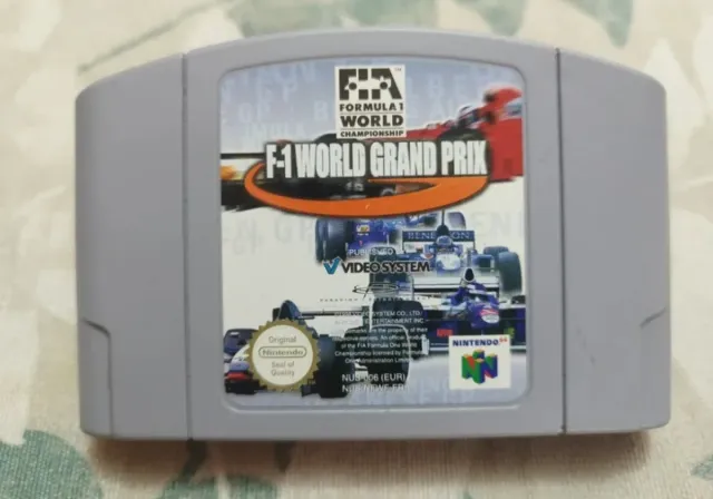 ✨F-1 Grand Prix ☢️ Nintendo 64✨