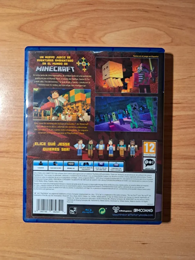 Minecraft Story Mode PS4
