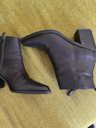Botines negros Massimo Dutti