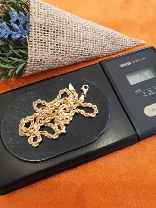 Colgante Cruz Marinera Oro 18kl