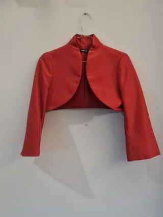 Vestido fiesta 2 piezas floral.