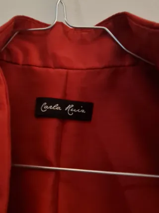 Vestido fiesta 2 piezas floral.