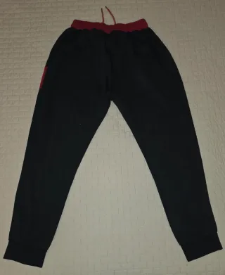 Tuta AS Roma nera con stemma