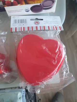 Moldes de silicona para hornear.