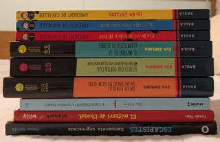 Lote 9 libros juveniles (ed. Catalán)
