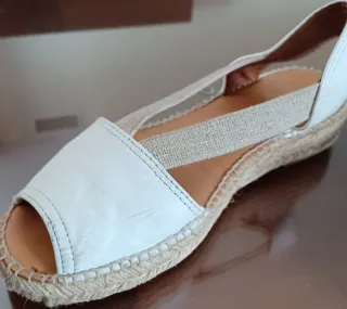 Sandalias Tony Pons Piel Blancas