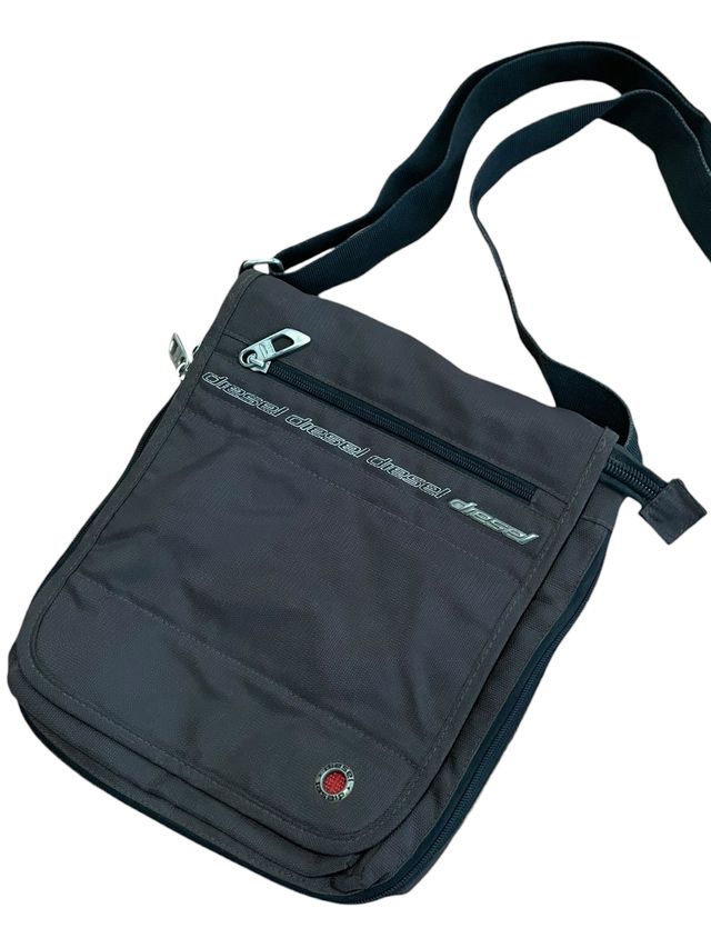 Riñonera Bandolera Vintage Diesel Marrón Hombre