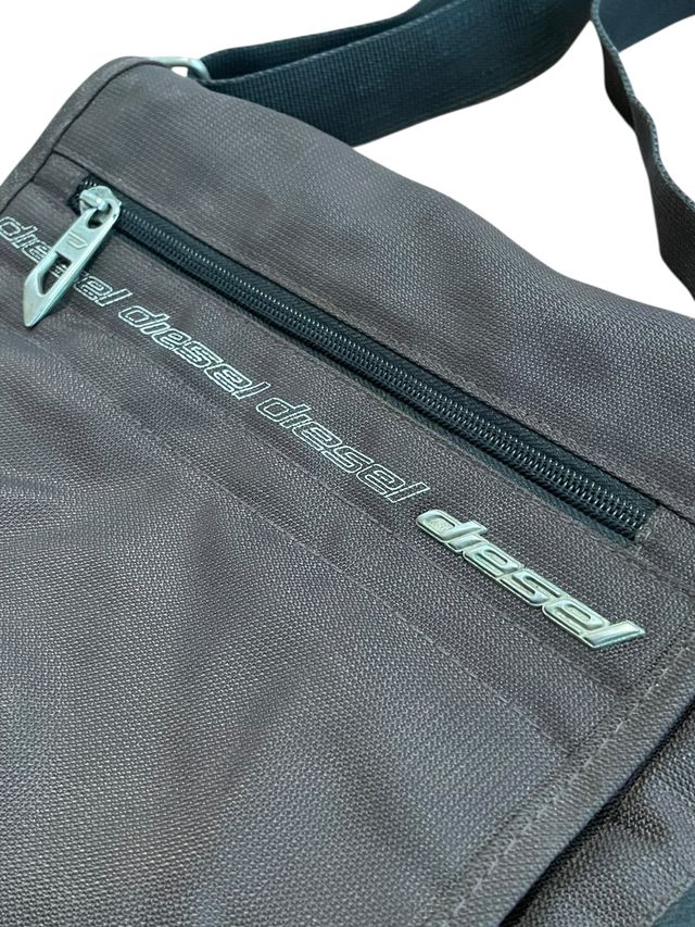 Riñonera Bandolera Vintage Diesel Marrón Hombre