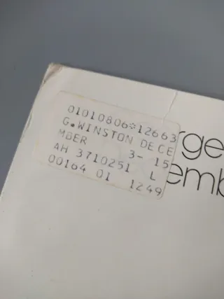 Vinilo George Winston Diciembre Piano Solos