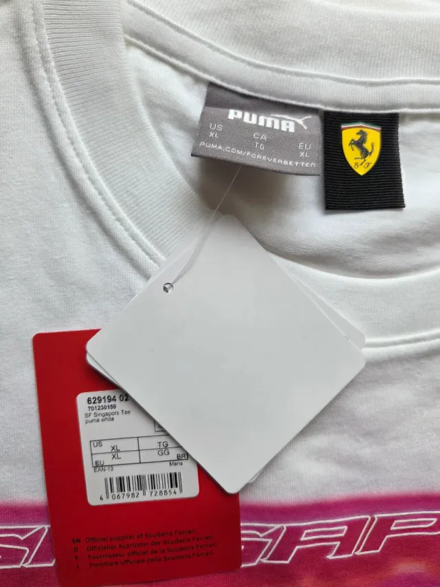 Camiseta Puma Ferrari F1 Singapore GP