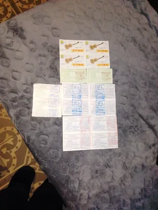 Lotería Nacional Billetes Varios Números