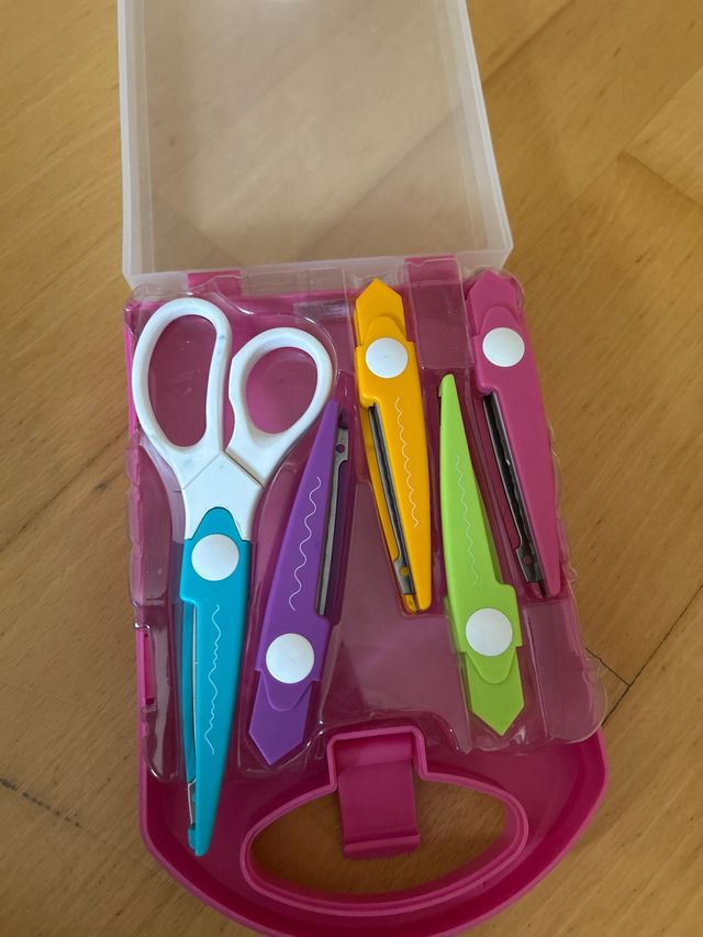 Set Tijeras Decorativas Manualidades