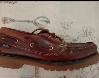 Zapatos náuticos Snipe marrones