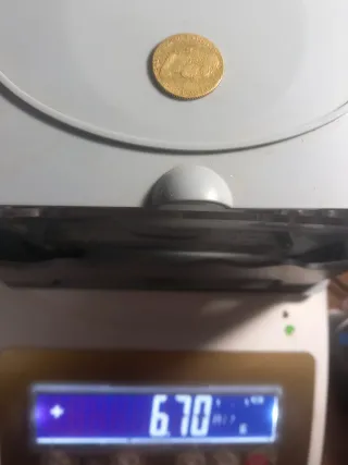 Moneda de Oro 1825 Fernando VII