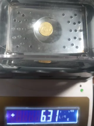 Moneda de Oro 1825 Fernando VII