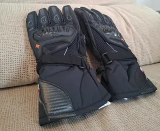 Guantes Moto Invierno Kemimoto Negro