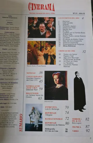 Revista Cinerama.