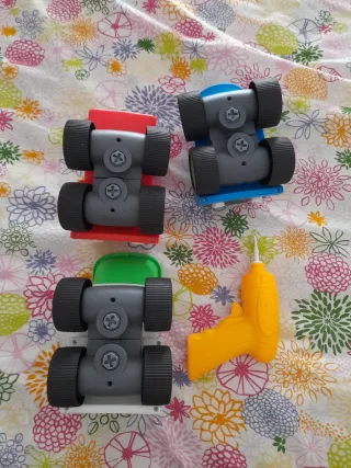 Juguete Camiones de construcción y destornillador