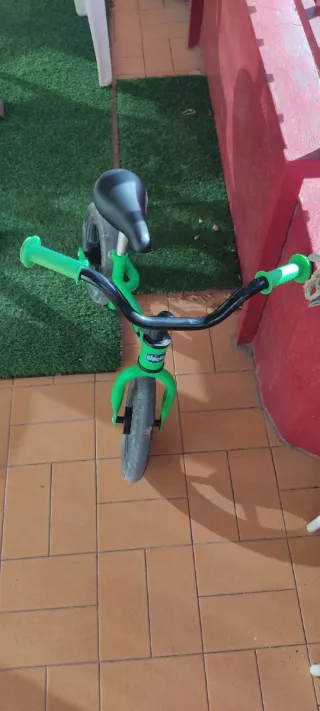 Bicicleta sin pedales
