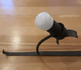 Apliques metálicos negros faroles