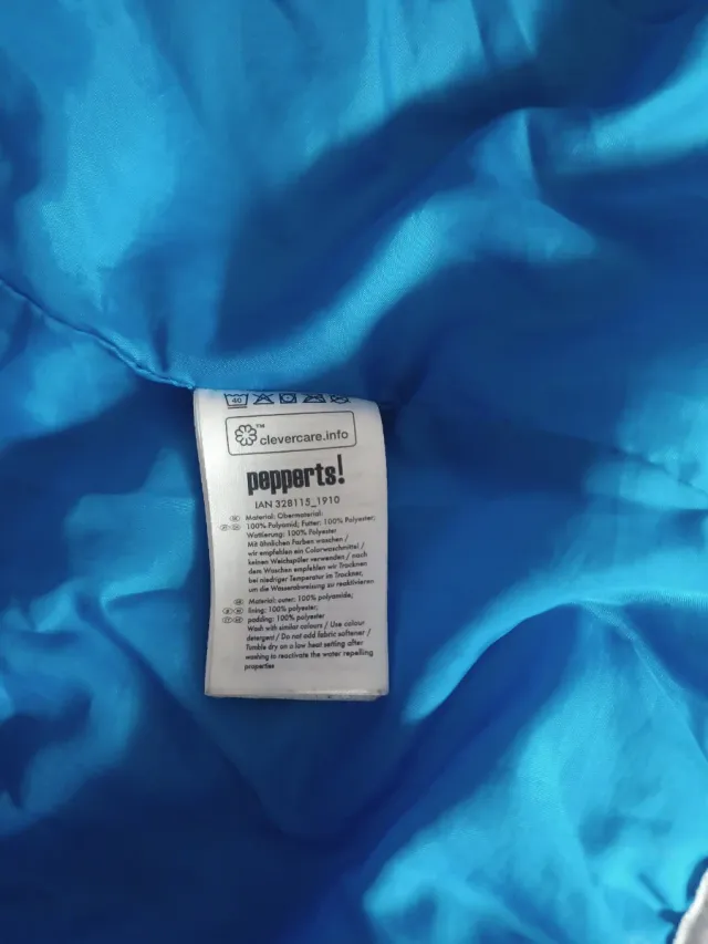 Chaqueta infantil 10-11 años azul