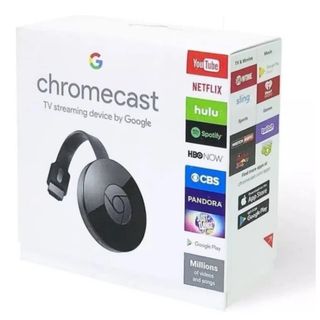 Google Chromecast 2da Generación Negro