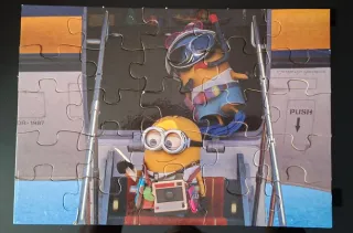 Puzzles Minions Madera Educa 2 Piezas