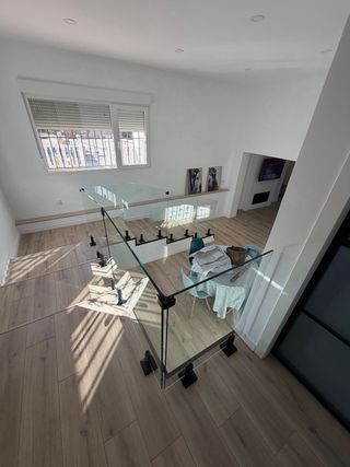 Barandilla de cristal moderna