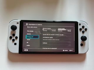 Nintendo Switch OLED Bianco
