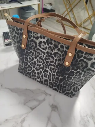 Bolso de mujer estampado leopardo