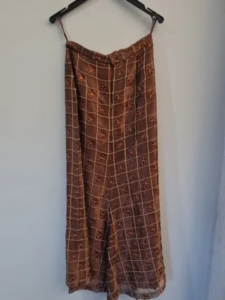 Conjunto fiesta ML Creations marrón largo