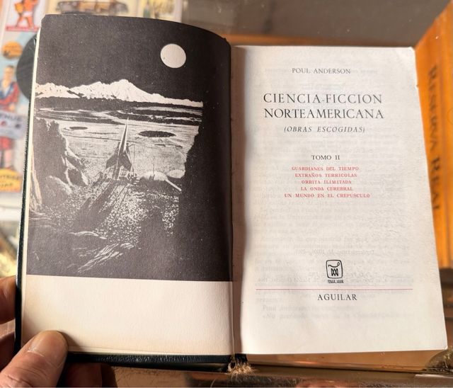 tres volúmenes ciencia ficción años 60 y 70