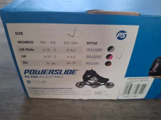 Patines en línea velocidad rosa  Powersile PsXXX.