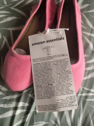 Bailarinas Amazon Essentials Rosa Talla 37.5
