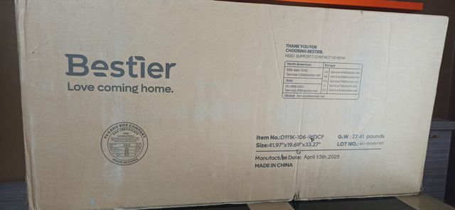 Escritorio Gaming Bestier 106cm