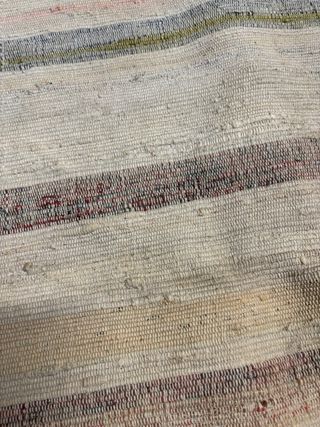 Manta antigua de trapos artesanal