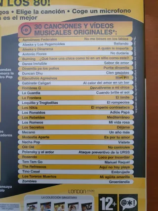 Singstar: La Edad de Oro del Pop Español PS2