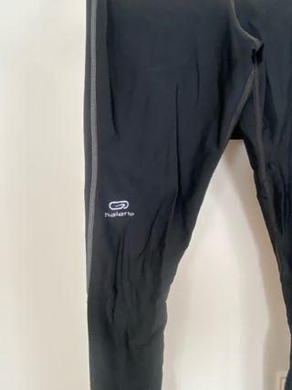 Mallas largas Decathlon negras