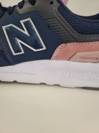 Zapatillas New Balance 39 Azul/Rosa