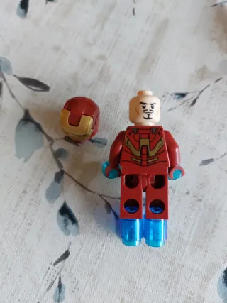 Lego Iron Man minifigura