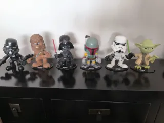 Pack 6 Figuras Star Wars Funko Bobble Head