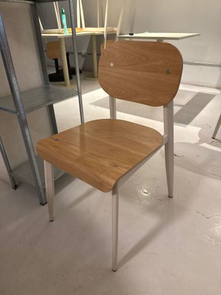 6 Sillas Madera y Metal