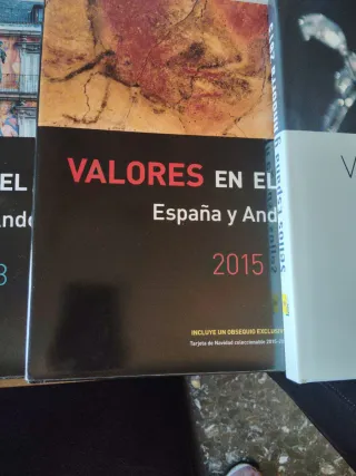 5 Libros Sellos España y Andorra (Vacíos) 2023...