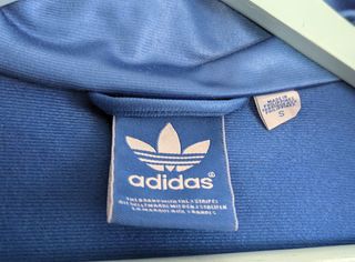 Chaqueta vintage Adidas Chile 62 – Talla S – Azul